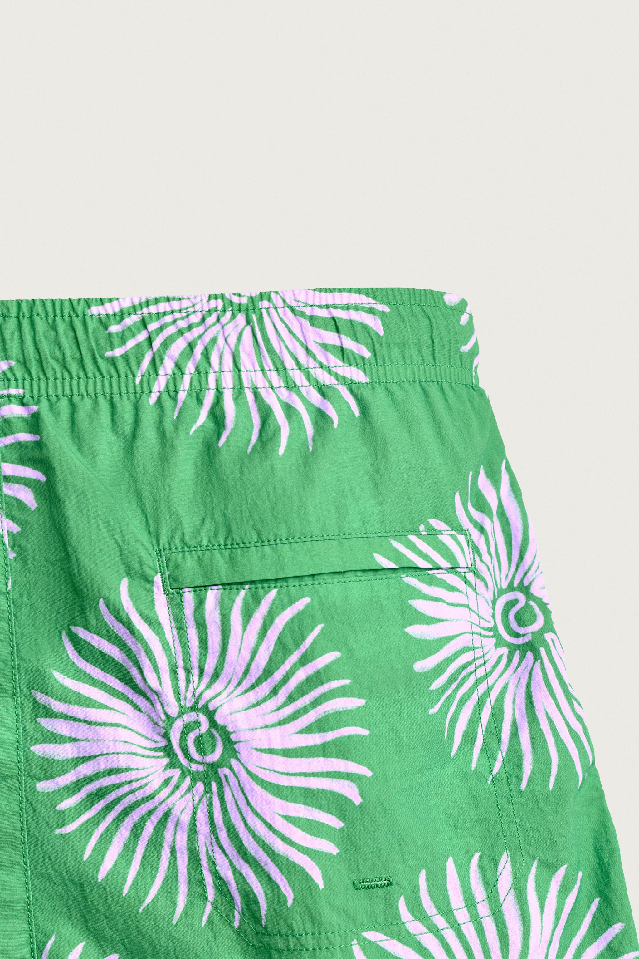 LONG JELLYFISH PRINT SWIMSUIT